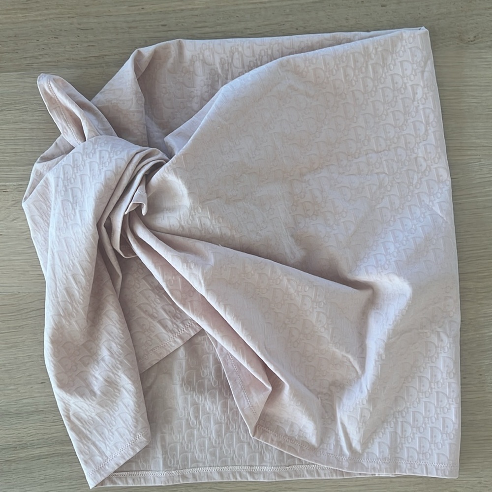 Christian Dior vintage pink sarong